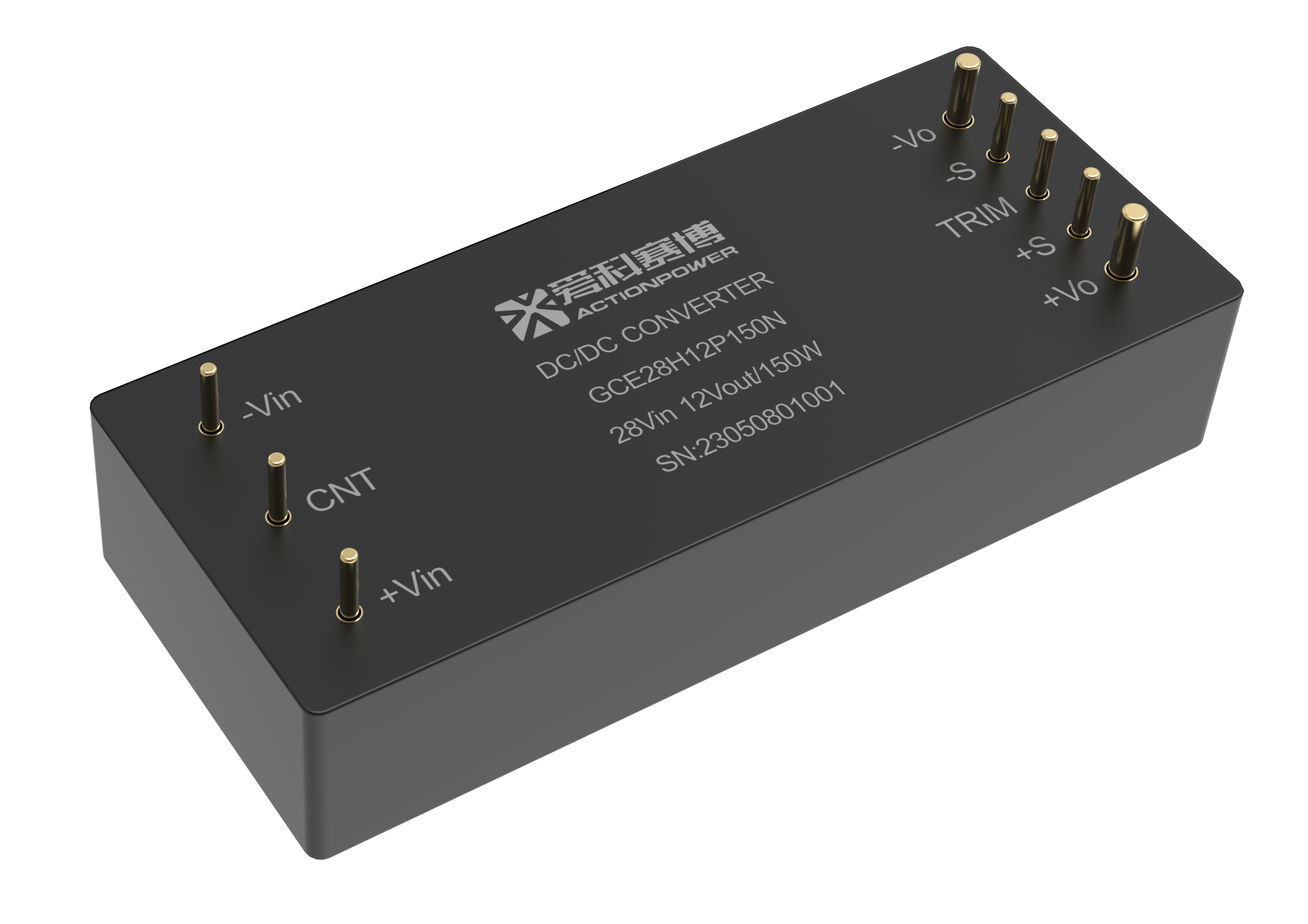AKFCE系列1/8磚模塊電源